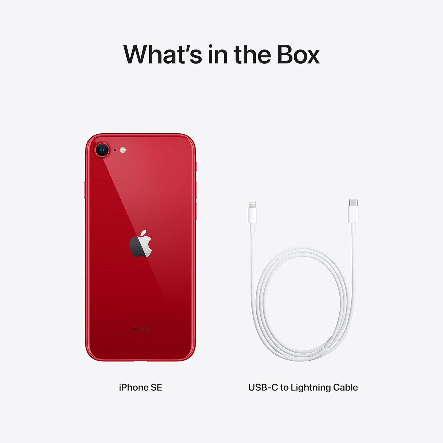 Apple MMXA3LL/A iPhone SE 128GB (Product) RED [Locked]