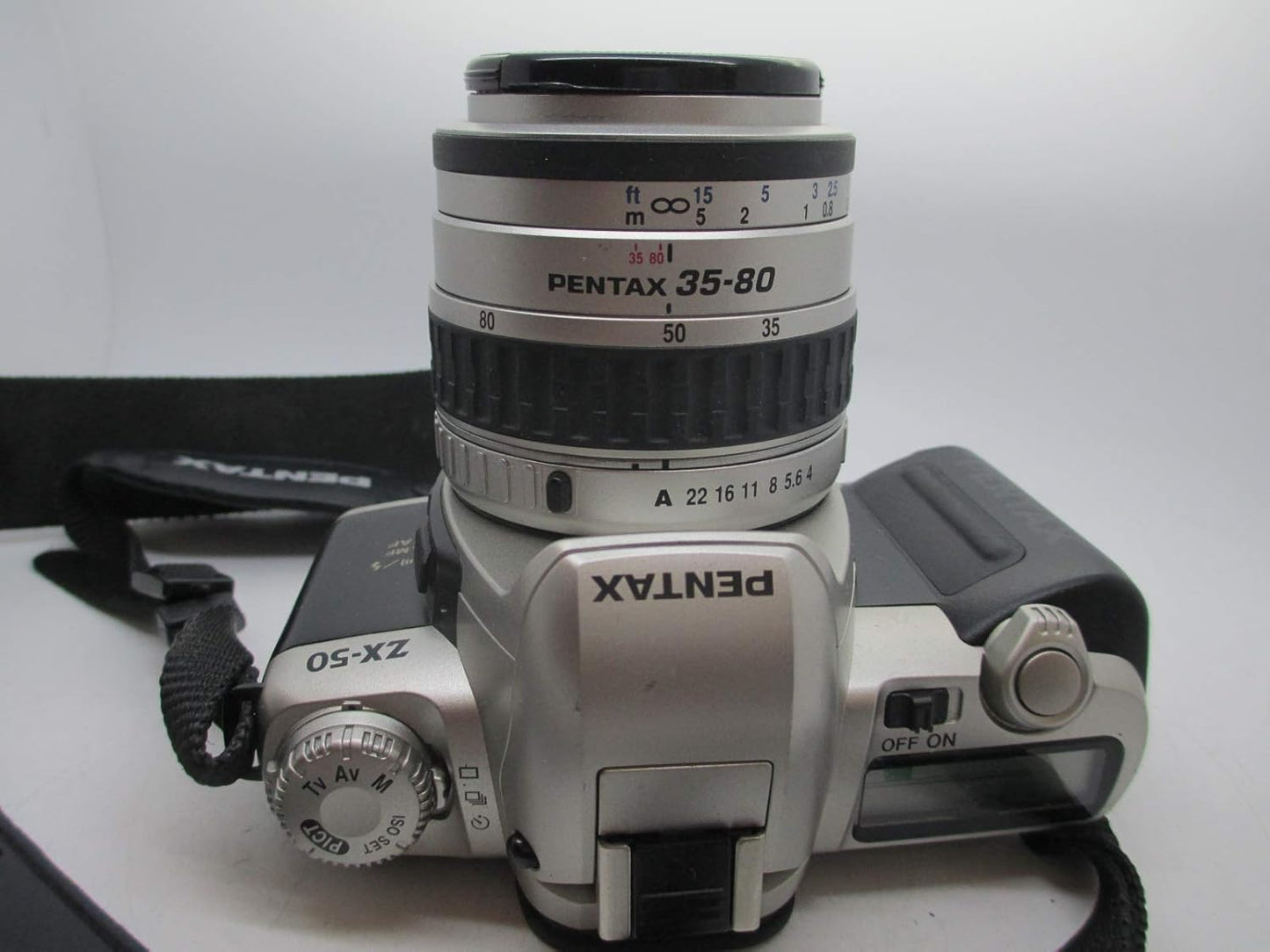 Pentax ZX-50 35mm SLR Film Camera PK Mount Renewed