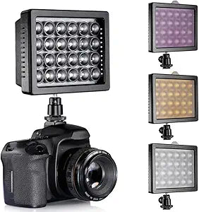 Neewer 10080025 Dimmable 24 LED Video Light Panel