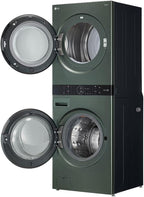LG WKEX200HGA WashTower Washer and Dryer, Nature Green