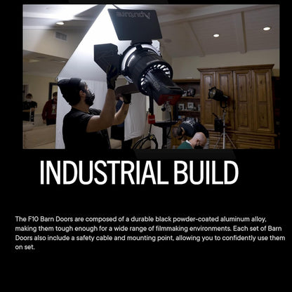 Aputure F10 Barn Doors LS 600D Pro Fresnel Lighting