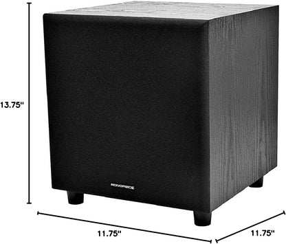 Monoprice 108248 8-Inch 60-Watt Powered Subwoofer