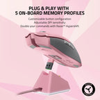 Razer RZ01-03050300-R3M1 Viper Ultimate Quartz Pink Wireless Mouse