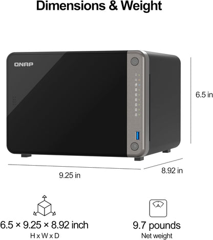 QNAP TS-AI642 6-Bay AI-Powered NAS (Diskless)