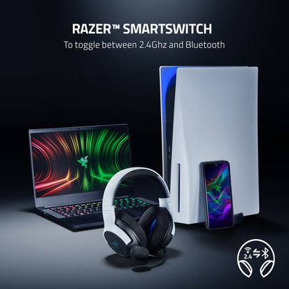 Razer RZ82-03980100-B3M1 Kaira PS5 Headset & Charging Stand Bundle