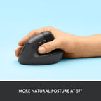 Logitech 910-006466 Lift Vertical Ergonomic Renewed Mouse