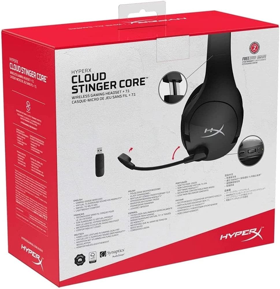 HyperX 4P4F0AA Cloud Stinger Core Wireless Gaming Headset