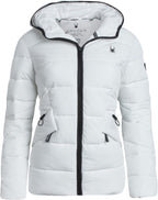 Spyder Women's Puffer Jacket Water-Resistant Hooded Winter Coat
