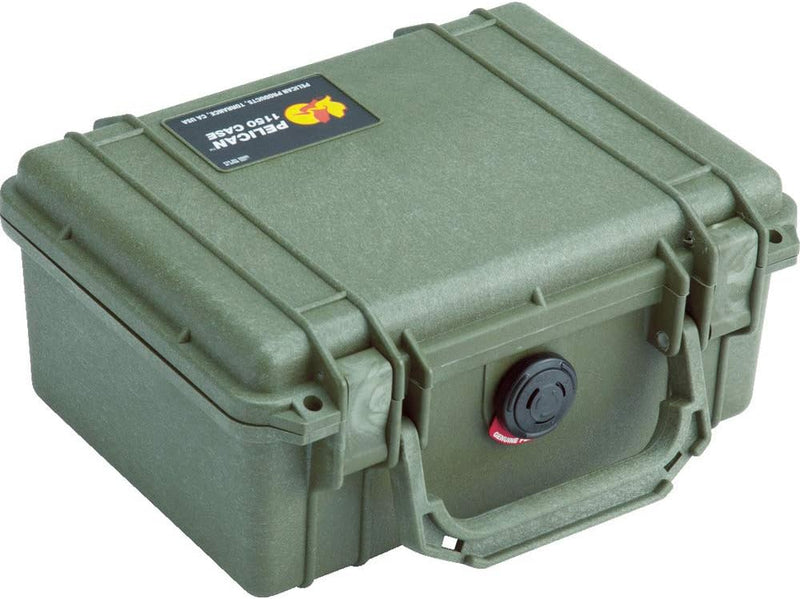 Pelican 1150-000-130 Case With Foam OD Green — main product image