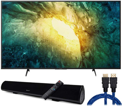 Sony KD65X750H 65-Inch 4K HDR Smart LED TV Bundle
