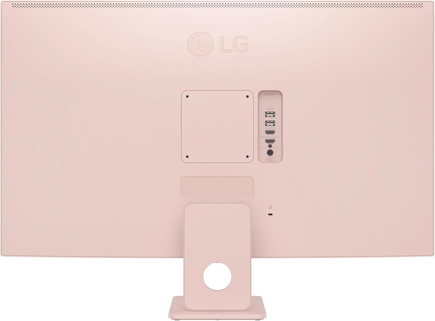 LG 32SR50F-P: 32" MyView Smart Monitor, FHD, webOS, Pink