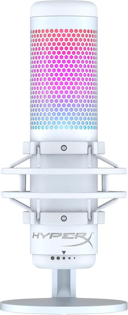 HyperX 519P0AA-cr QuadCast S RGB USB Microphone White
