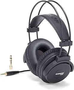 Samson SR880 Closed-Back Studio Monitoring Headphones — main product image