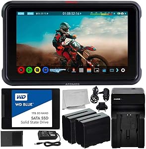 Atomos Ninja V 4K HDMI Monitor SSD Bundle