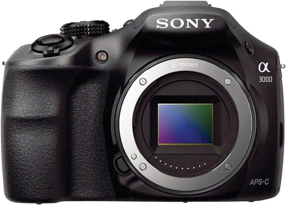 Sony ILCE3000K/B Alpha a3000 Mirrorless Camera 18-55mm Lens