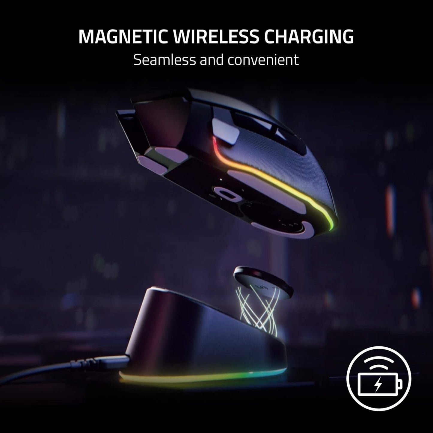 Razer RZ81-01990100 Mouse Dock Pro Wireless Charging