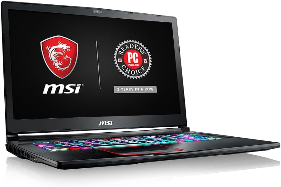 MSI GE73VR Raider-003 Gaming Laptop i7-7700HQ GTX 1070 32GB 512GB+1TB