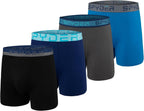 Spyder Mens 4-Pack Performance Boxer Briefs