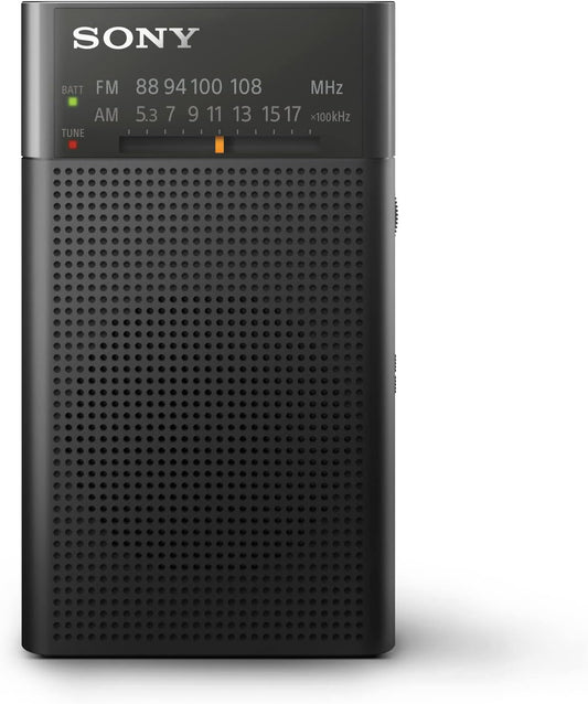 Sony ICFP27 Portable AM/FM Radio with Speaker