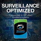 Seagate ST8000VX0022 Skyhawk 8TB Surveillance Hard Drive