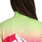 Spyder 38B123300: Women's Sunset 1/2 Zip T-Neck Long Sleeve