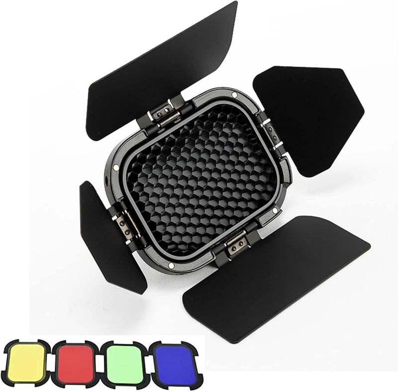 Godox BD-07 AD200Pro Barn Door with Honeycomb — main product image
