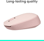 Logitech 910-006862 M170 Rose Wireless Mouse