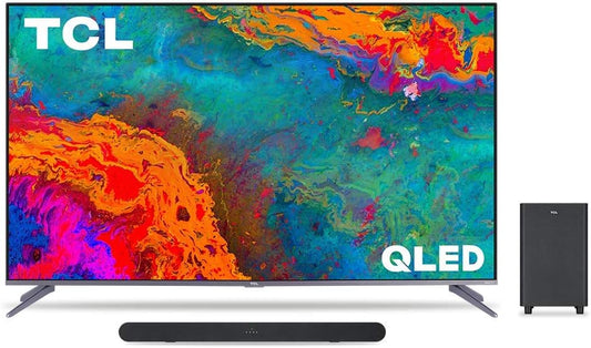 TCL 75-Inch TV & Alto 6 Soundbar Combo