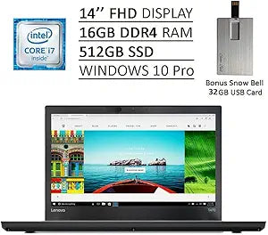Lenovo ThinkPad T470 i7 Laptop 14" FHD Business