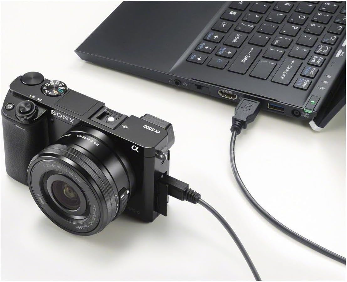 Sony ILCE6000L/B Alpha a6000 Mirrorless Camera with 16-50mm Lens