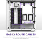 NZXT H7 Elite CM-H71EW-02 White ATX Mid-Tower Gaming Case