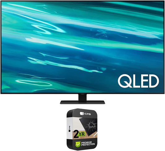Samsung CRTE99SAMQN55Q80AA 55-Inch QLED 4K UHD Smart TV (Renewed)