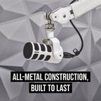 Rode PODMICUSBW White USB Broadcast Microphone