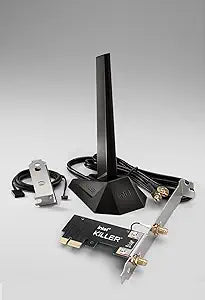 Intel AX1675 Killer Wi-Fi 6E AX1675 Desktop Adapter