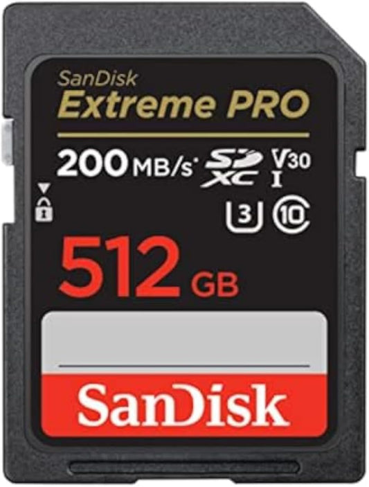 SanDisk SDSDXXD-512G-GN4IN 512GB Extreme PRO SD Card