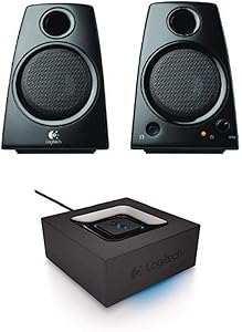 Logitech Z130 Compact Speakers with Bluetooth Audio Adapter