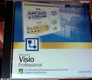 Microsoft D87-00663 Visio Professional 2002 Upgrade Old Version