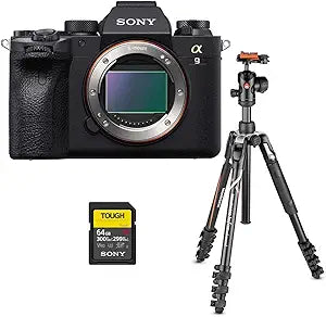 Sony Alpha 9 II Camera: 24.2MP, Full Frame Mirrorless, 4K, Bundle — main product image