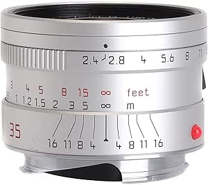 Leica 11679 35mm F/2.4 Summarit-M Silver ASPH Lens