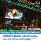 Elite Screens IRP123H2 123-inch Insta-RP 2 Rear Projection Film