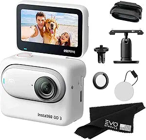 Insta360 GO 3 64GB Waterproof Action Camera Bundle