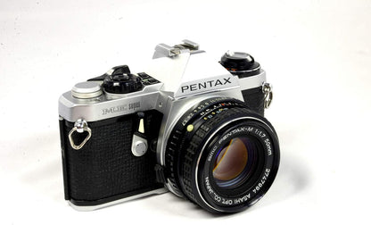 Pentax ME Super 35mm Film Camera 50mm Lens Renewed