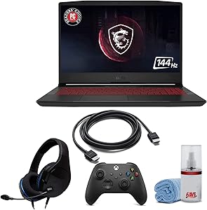 MSI GL66 Gaming Laptop i7 RTX 3070 144Hz Bundle