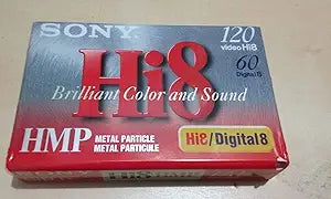Sony P6120HMP 120 Minute Hi8 Video Cassette - Discontinued