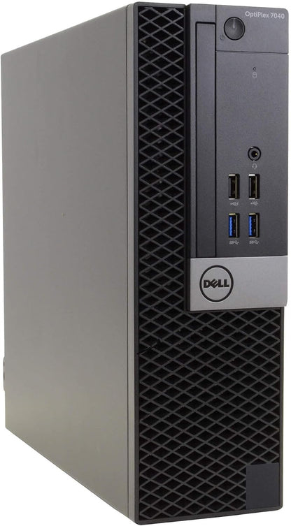 Dell Optiplex 7040 Desktop, i5, 16GB, 500GB SSD, 24" Monitor (Renewed)