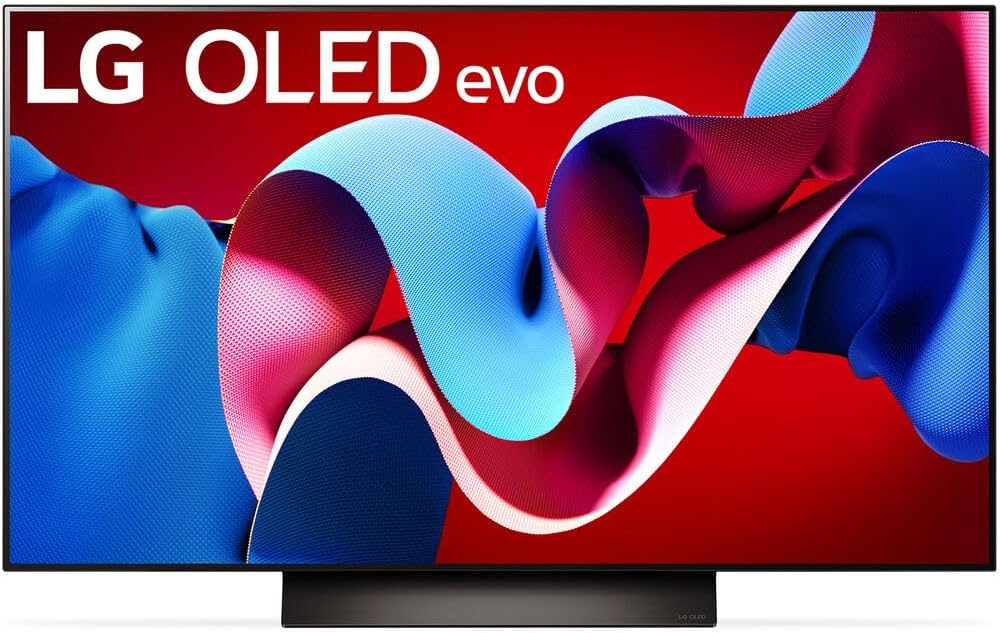 LG CRTE99LGOLED48C4PUA 48" OLED evo C4 4K Smart TV (Renewed)