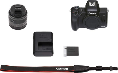 Canon EOS-M50 II Renewed Mirrorless Camera Kit
