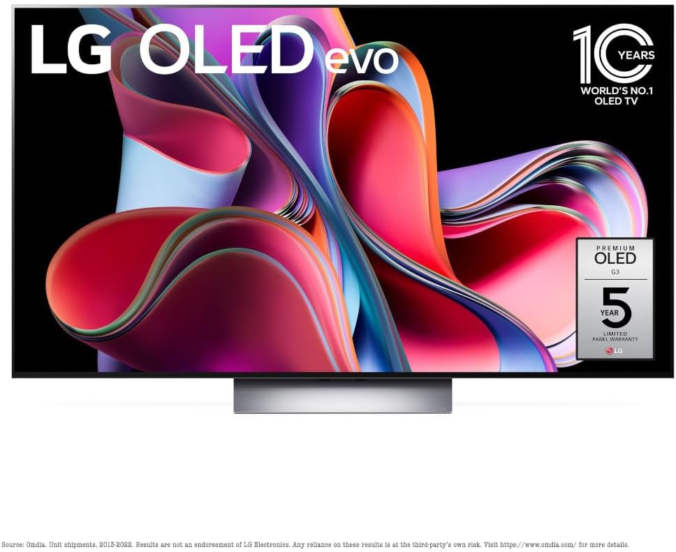 LG E99LGOLED55G3PUA 55" OLED evo G3 4K TV