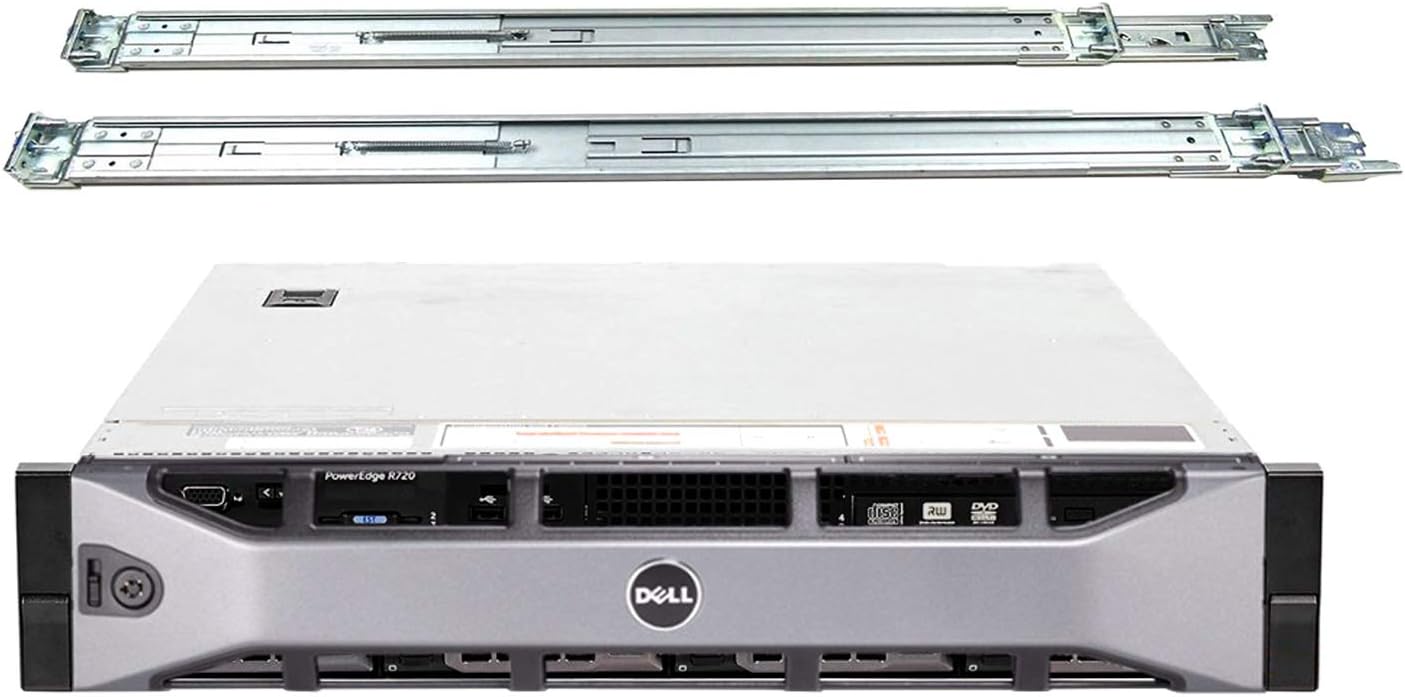 Dell ASISVR152 PowerEdge R720 Renewed Rack Server