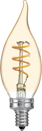 GE 36488 Vintage Style LED Light Bulb - 25W Amber